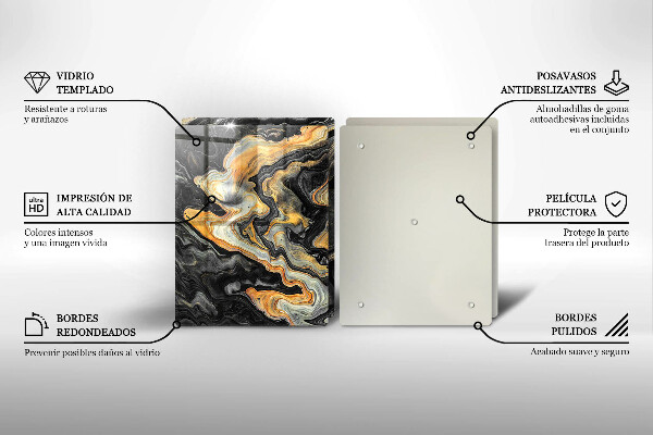 Herdabdeckung Abstrakte Struktur