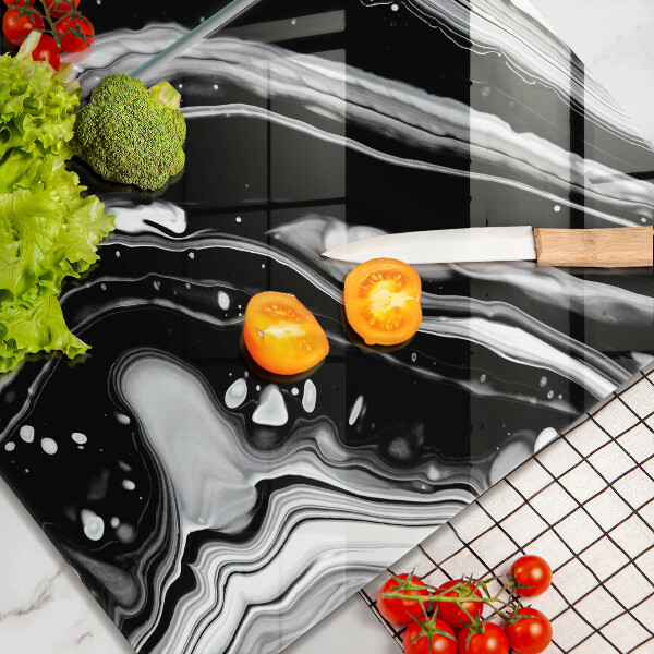 Herdabdeckung Tintenabstraktion