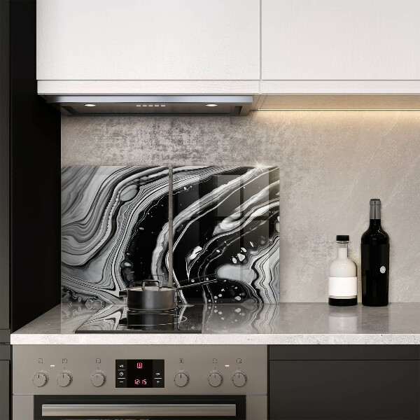 Herdabdeckung Tintenabstraktion