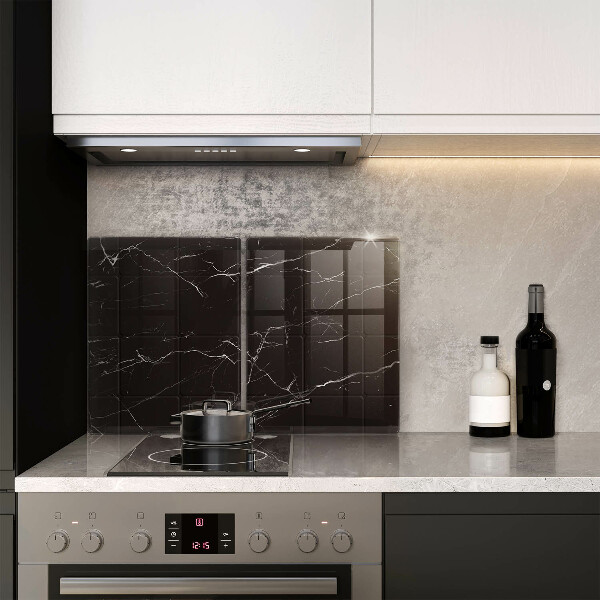 Herdabdeckung Marmorfliesen