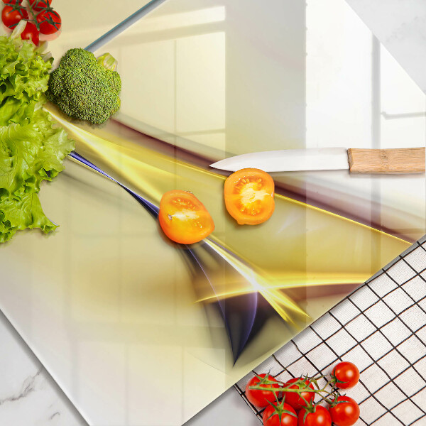 Herdabdeckung Abstrakte Lichtlinien