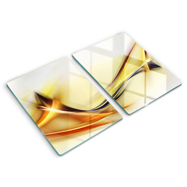 Herdabdeckung Abstrakte Lichtlinien