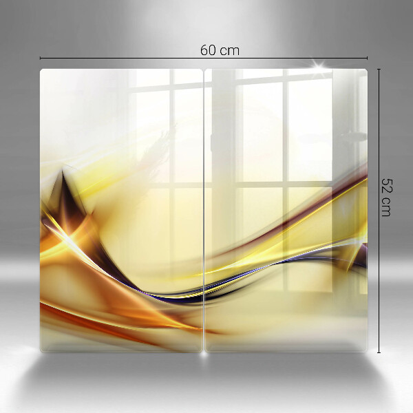 Herdabdeckung Abstrakte Lichtlinien