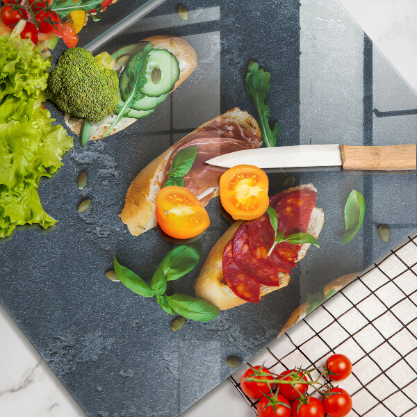 Herdabdeckung Bunte Sandwiches