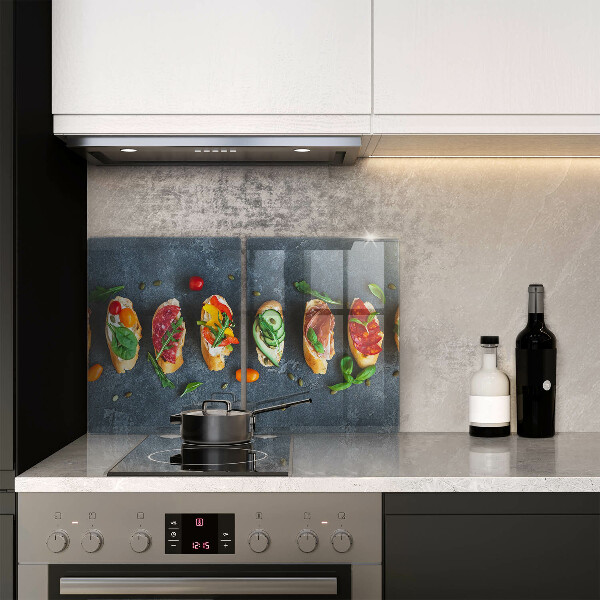 Herdabdeckung Bunte Sandwiches