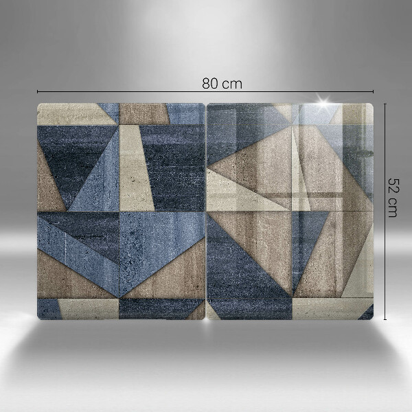 Herdabdeckung Geometrische Abstraktion