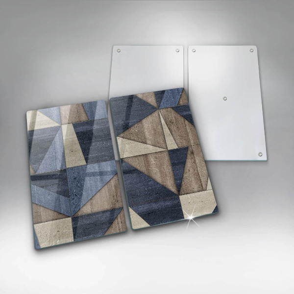 Herdabdeckung Geometrische Abstraktion