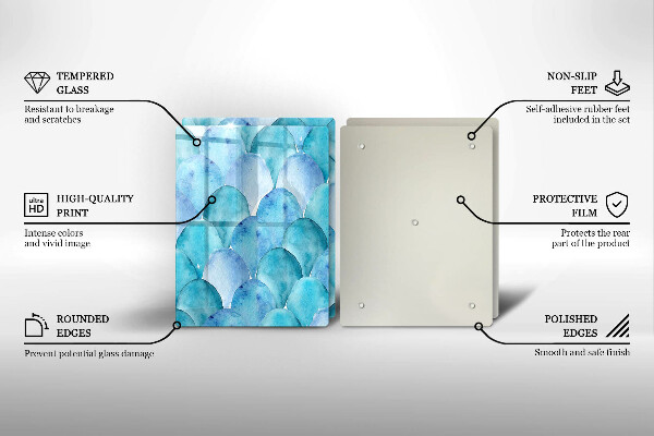 Herdabdeckung Aquarellskalen