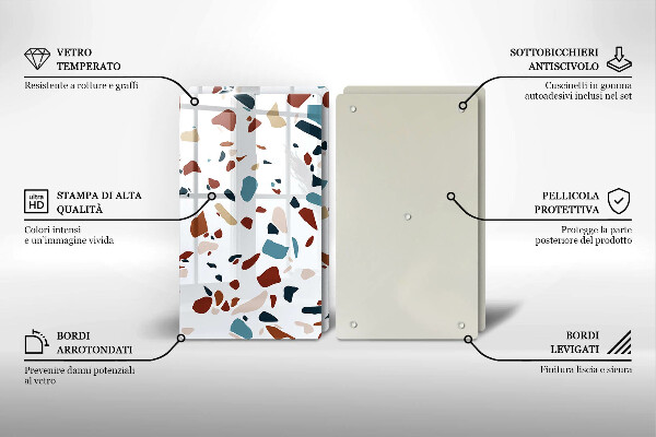 Herdabdeckung Dekorativer Stein