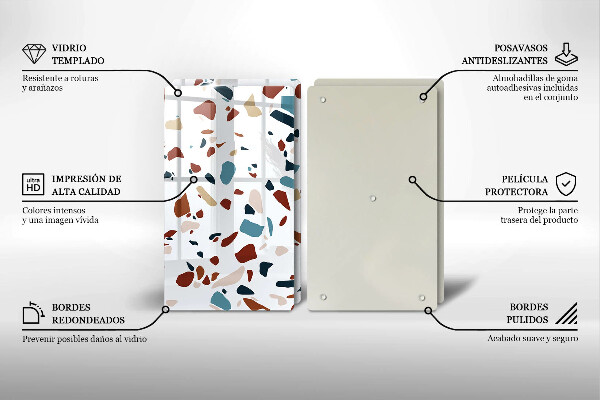 Herdabdeckung Dekorativer Stein