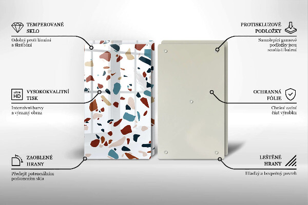 Herdabdeckung Dekorativer Stein