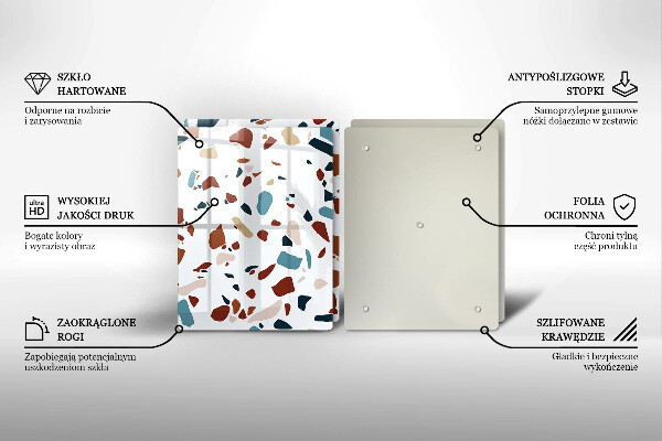 Herdabdeckung Dekorativer Stein