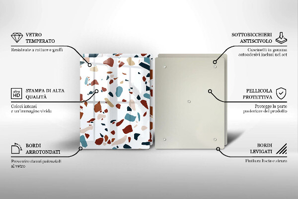 Herdabdeckung Dekorativer Stein