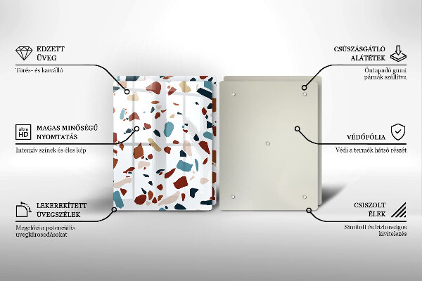 Herdabdeckung Dekorativer Stein