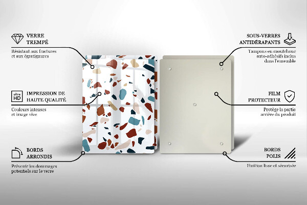 Herdabdeckung Dekorativer Stein