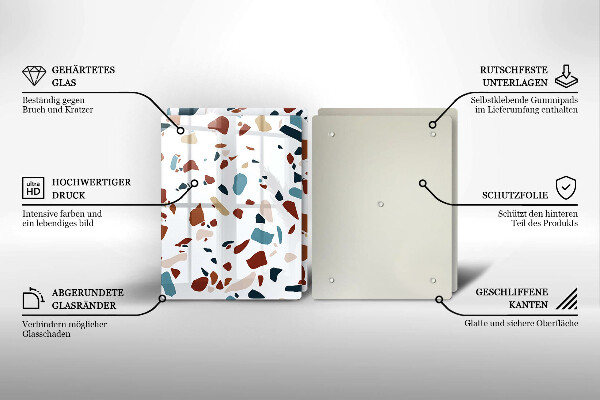 Herdabdeckung Dekorativer Stein