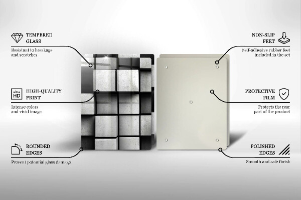 Herdabdeckung 3D-Geometriehintergrund