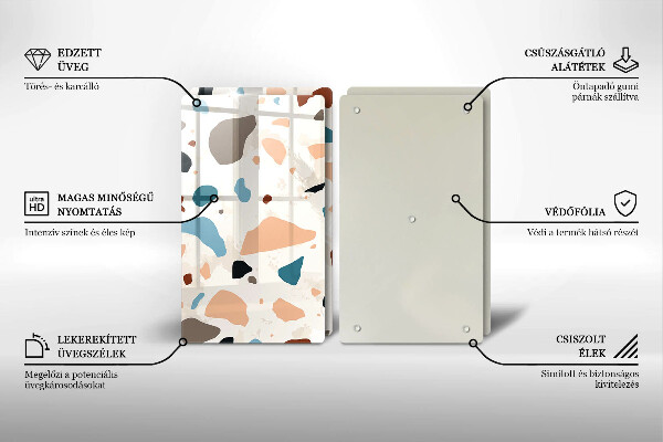 Herdabdeckung Dekoratives Steinzeug