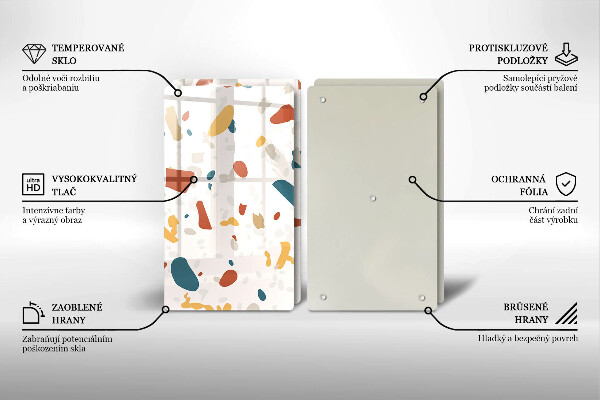 Herdabdeckung Dekoratives Steinzeug