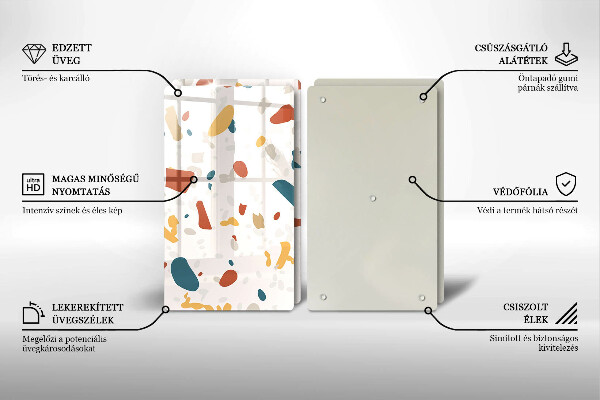 Herdabdeckung Dekoratives Steinzeug