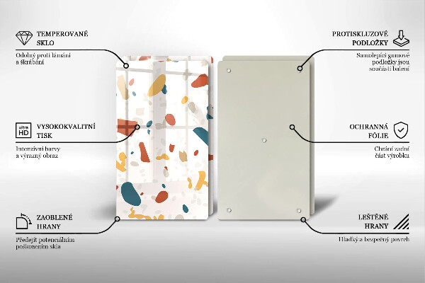 Herdabdeckung Dekoratives Steinzeug