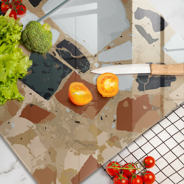 Herdabdeckung Dekorativer Steinteller