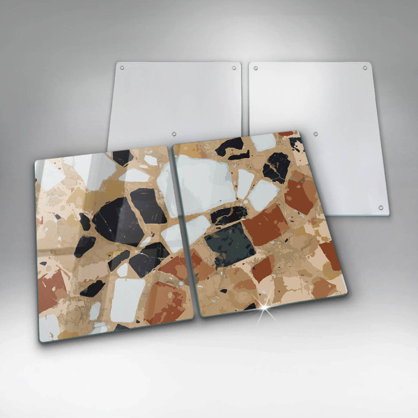 Herdabdeckung Dekorativer Steinteller