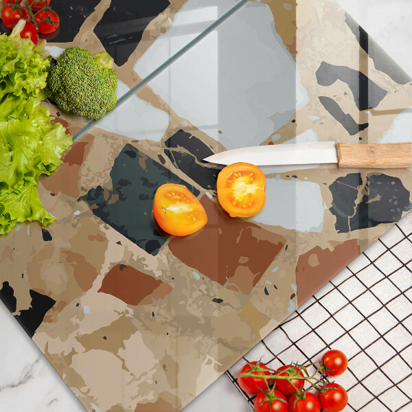 Herdabdeckung Dekorativer Steinteller