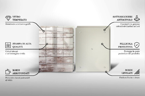 Herdabdeckung Alte Holzbretter