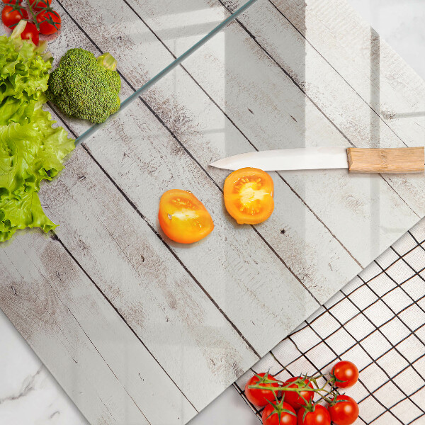 Herdabdeckung Alte Holzbretter