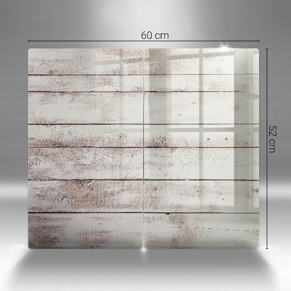 Herdabdeckung Alte Holzbretter