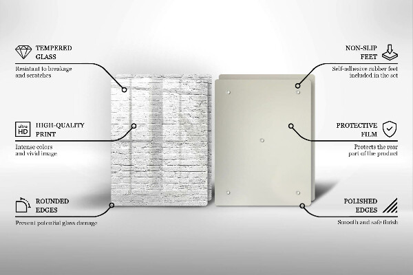 Herdabdeckung Backsteinmauer