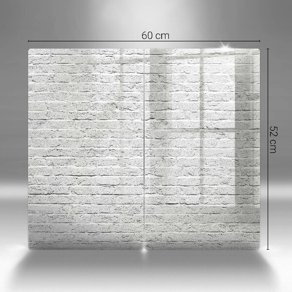 Herdabdeckung Backsteinmauer