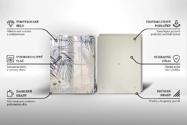 Herdabdeckung Subtile Blätter