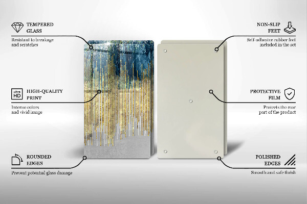 Herdabdeckung Designer-Abstraktion