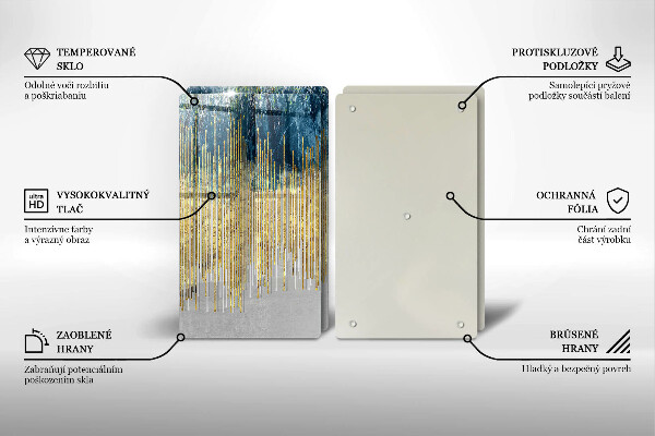 Herdabdeckung Designer-Abstraktion