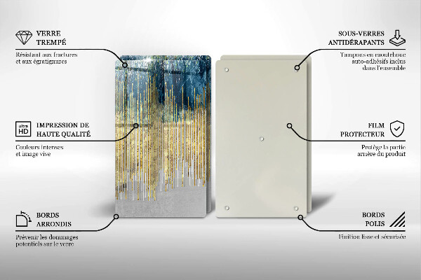 Herdabdeckung Designer-Abstraktion