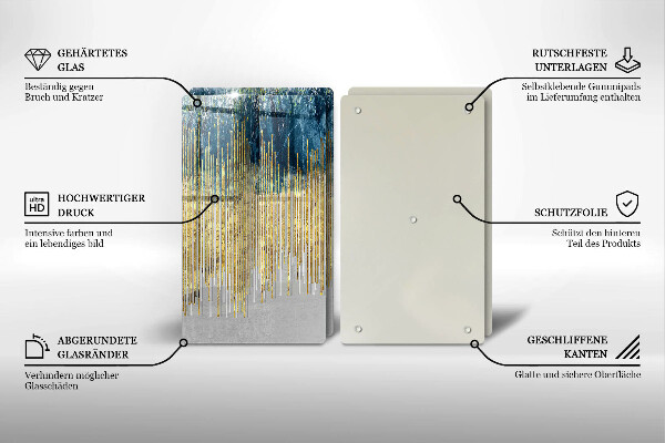 Herdabdeckung Designer-Abstraktion