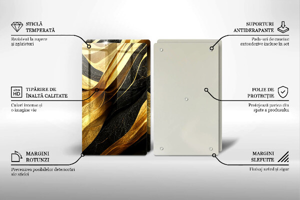 Herdabdeckung Elegante Abstraktion