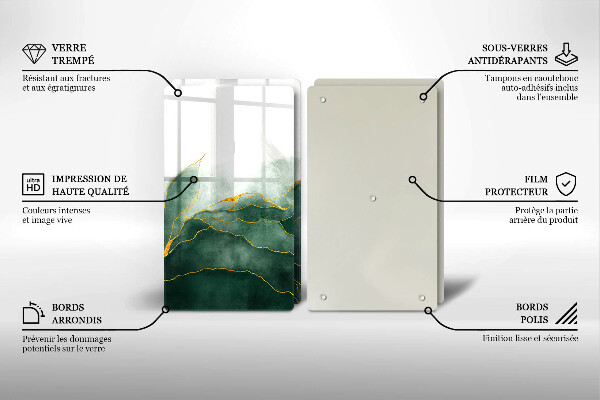 Herdabdeckung Abstrakte Natur