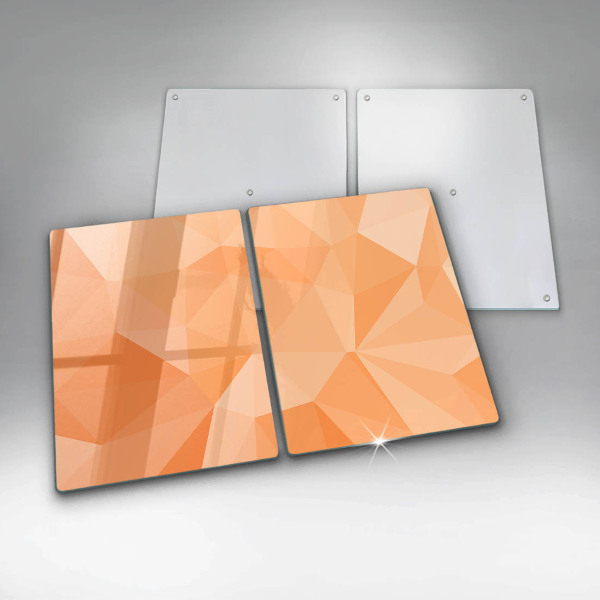 Herdabdeckung Geometrischer Hintergrund