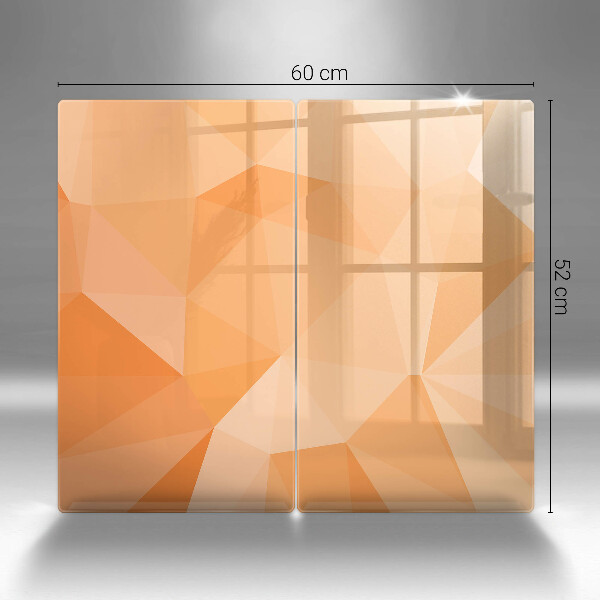 Herdabdeckung Geometrischer Hintergrund