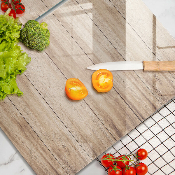 Herdabdeckung Holzbretter