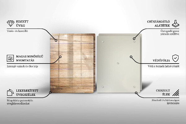 Herdabdeckung Holzbretter