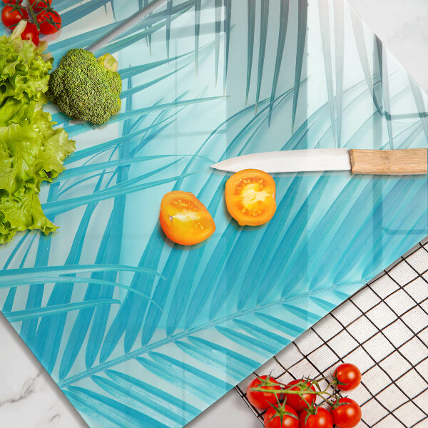 Herdabdeckung Pastellblätter