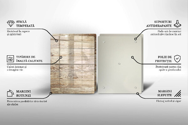 Herdabdeckung Holzbretter