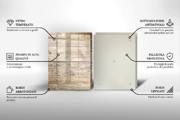 Herdabdeckung Holzbretter