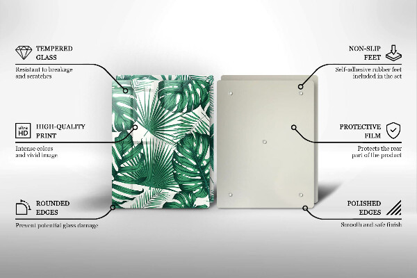 Herdabdeckung Monstera geht