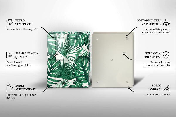 Herdabdeckung Monstera geht