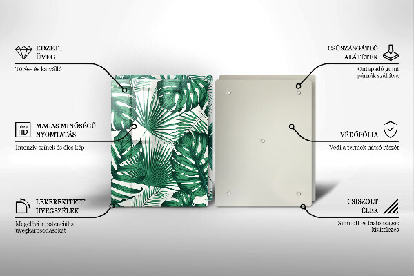 Herdabdeckung Monstera geht